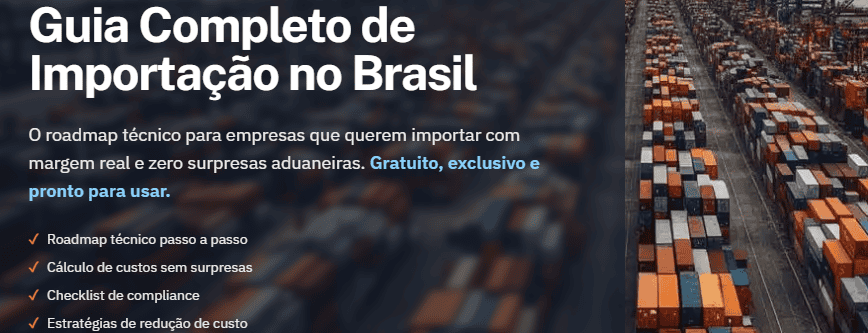 Guia completo de importação do Brasil - capa do e-book gratuito da Garbari Imports